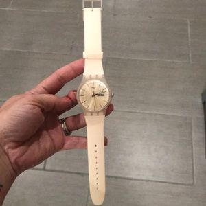 Pink Swatch Watch (NWOT)